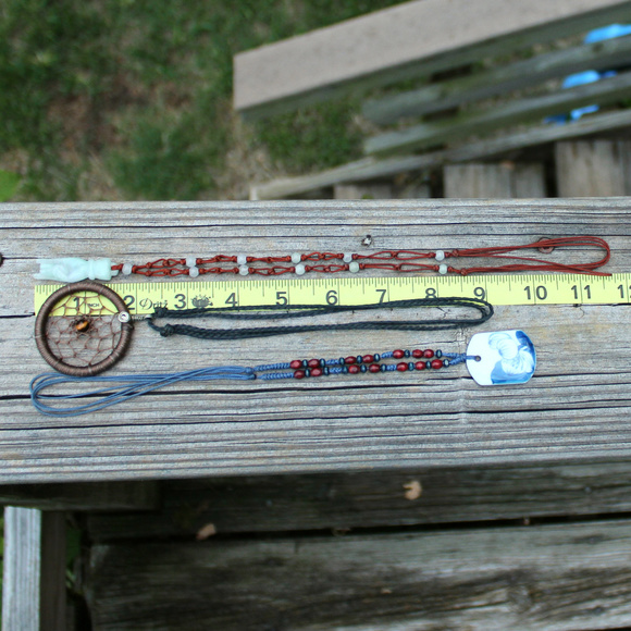 3 Adjustable Zen Neclaces: Yoga Dream Catch Trio - Picture 5 of 8
